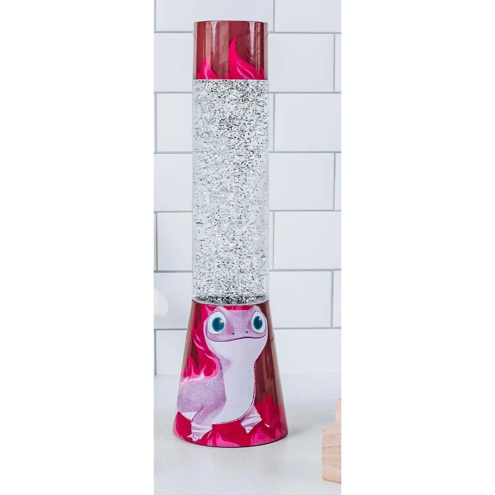 Disney Frozen 2 Bruni Salamander Glitter Motion Lamp LED Light 12